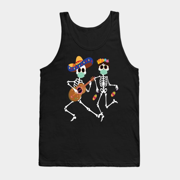 Day of the dead dia de los muetros 2020 gift Tank Top by DODG99